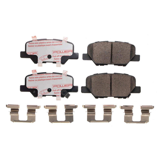 Front View of Rear Disc Brake Pad Set POWERSTOP NXT-1679