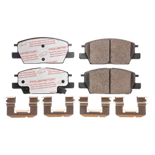 Front View of Front Disc Brake Pad Set POWERSTOP NXT-1913