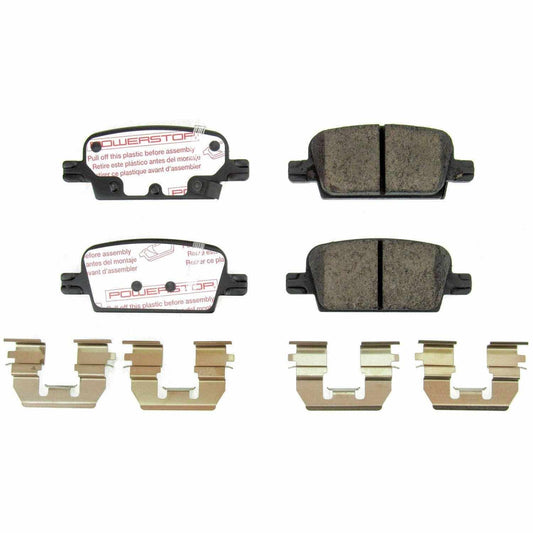 Front View of Rear Disc Brake Pad Set POWERSTOP NXT-1921