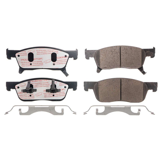 Front View of Front Disc Brake Pad Set POWERSTOP NXT-2170