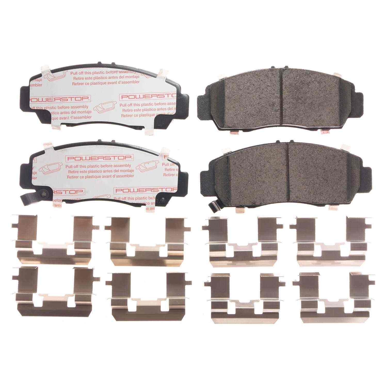 Front View of Front Disc Brake Pad Set POWERSTOP NXT-787