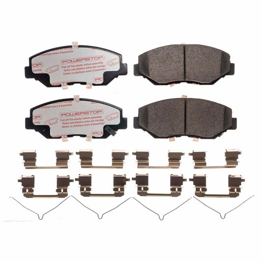 Front View of Front Disc Brake Pad Set POWERSTOP NXT-914