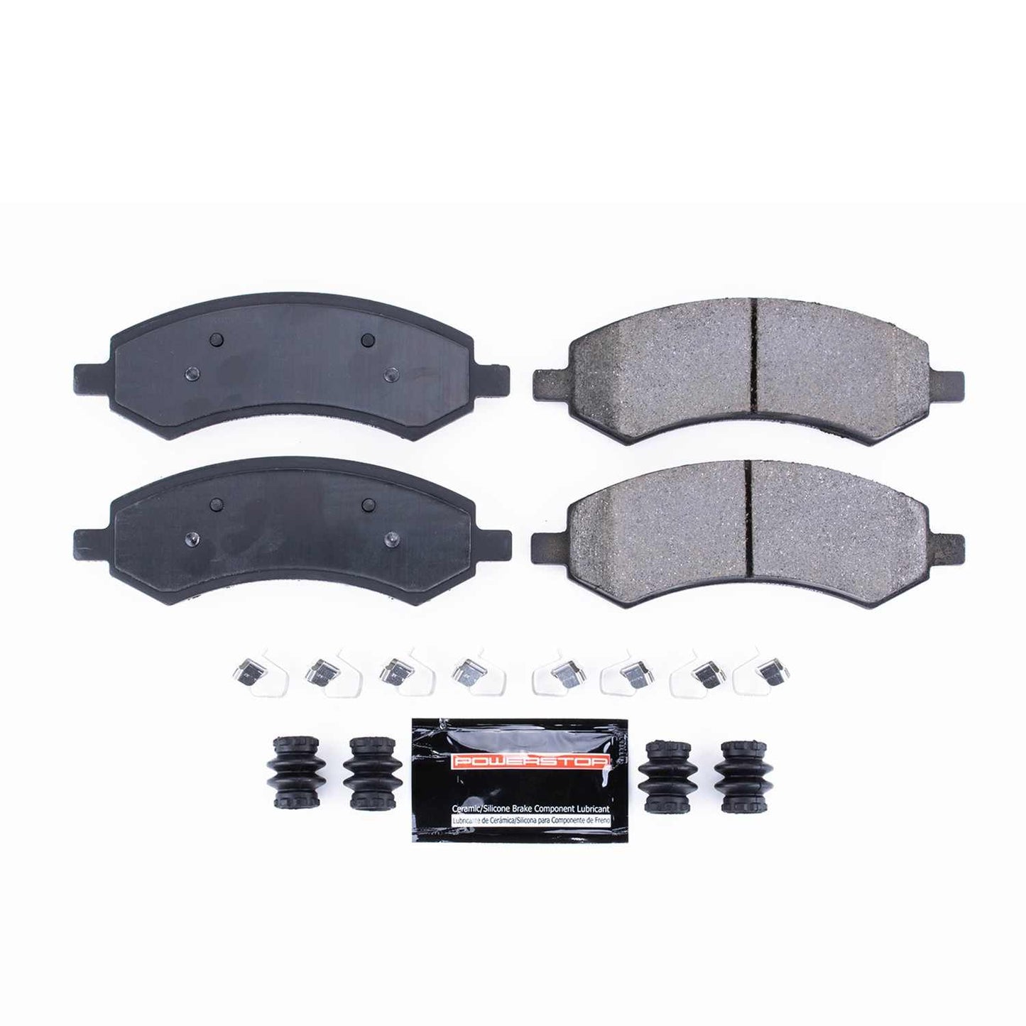 Front Disc Brake Pad Set POWERSTOP Z23-1084 For Mitsubishi Chrysler Dodge Jeep