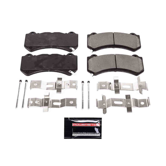 Front View of Front Disc Brake Pad Set POWERSTOP Z23-1405