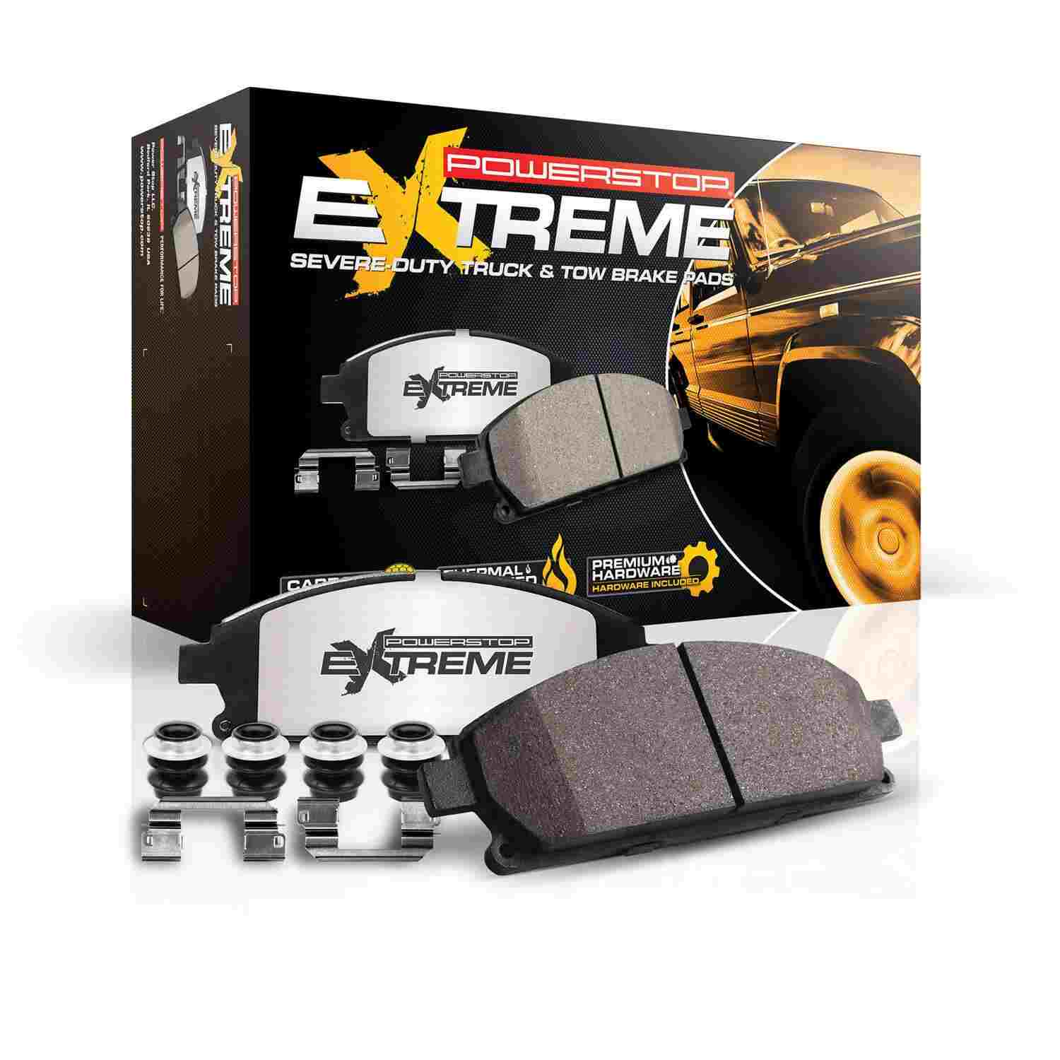 Kit View of Front Disc Brake Pad Set POWERSTOP Z36-1011