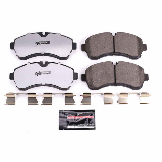 Front View of Front Disc Brake Pad Set POWERSTOP Z36-1268