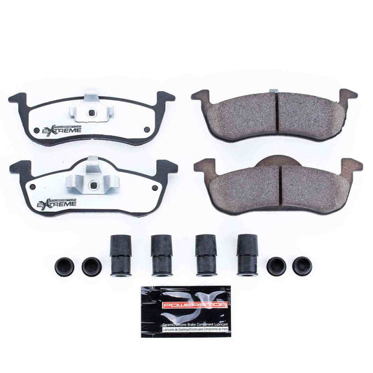 Front View of Rear Disc Brake Pad Set POWERSTOP Z36-1279