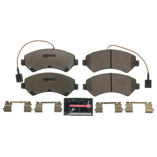 Front View of Front Disc Brake Pad Set POWERSTOP Z36-1540A