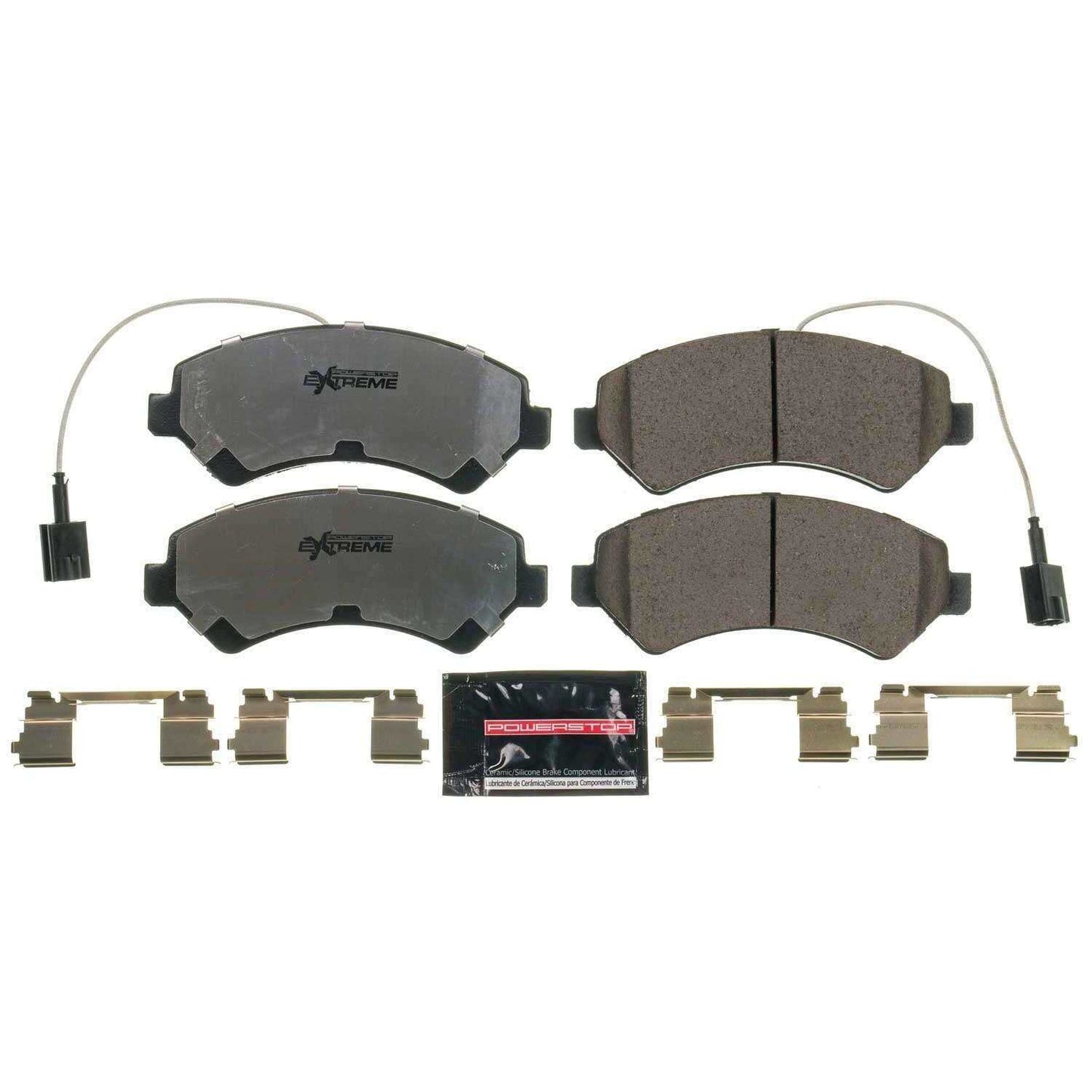 Front View of Front Disc Brake Pad Set POWERSTOP Z36-1540