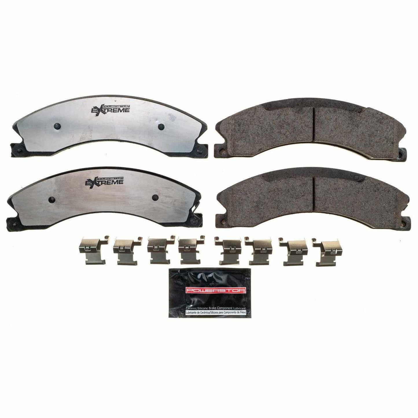 Front View of Rear Disc Brake Pad Set POWERSTOP Z36-1565A