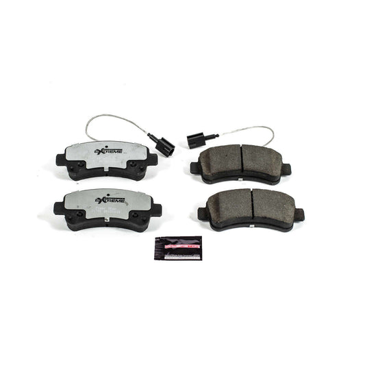 Front View of Rear Disc Brake Pad Set POWERSTOP Z36-1746