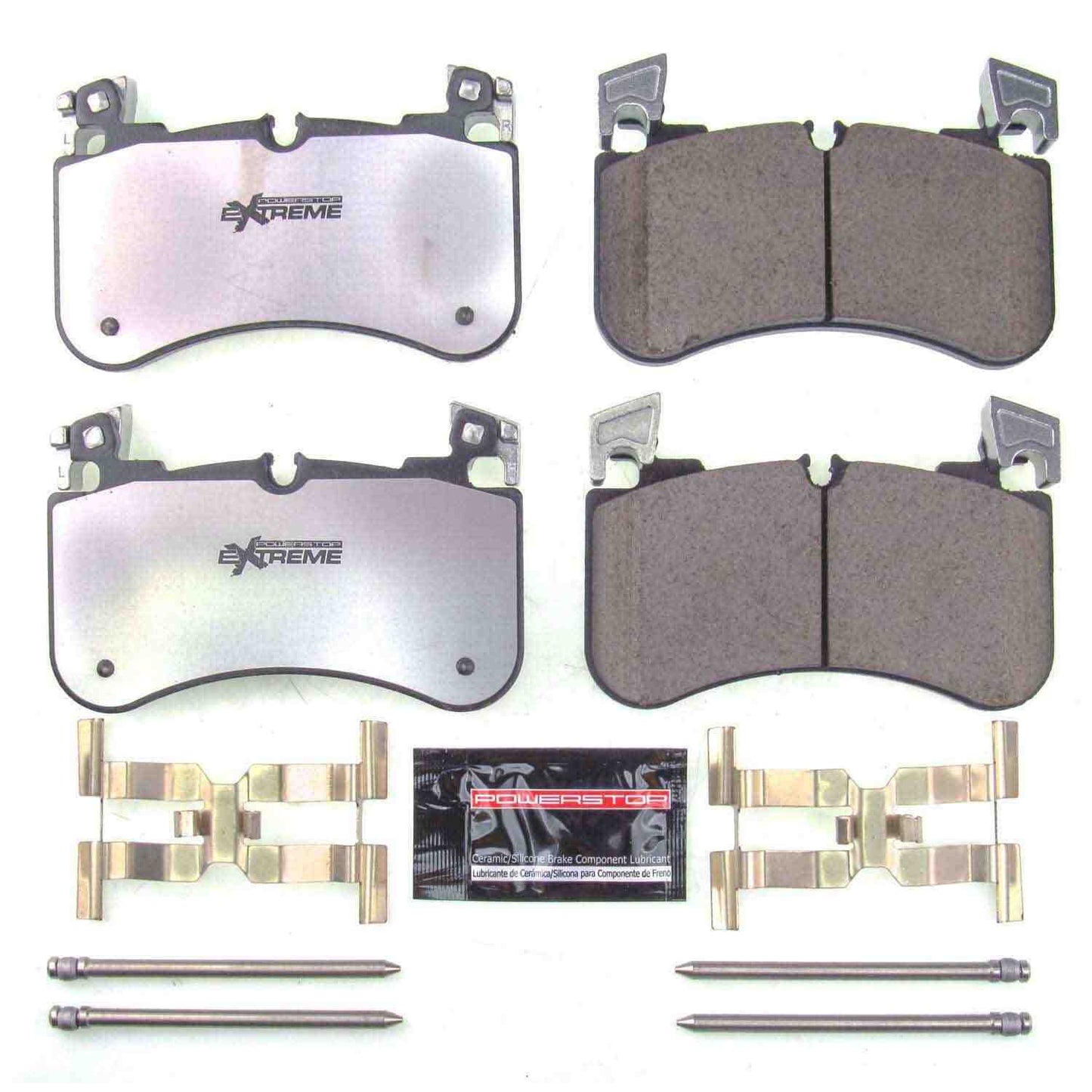 Front View of Front Disc Brake Pad Set POWERSTOP Z36-2184