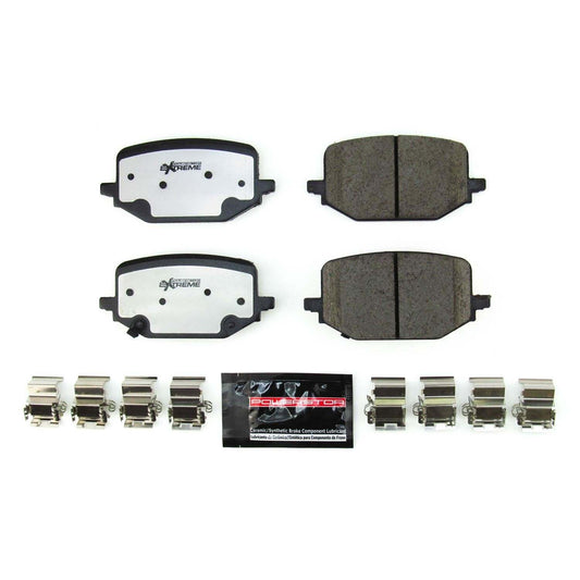 Front View of Rear Disc Brake Pad Set POWERSTOP Z36-2231