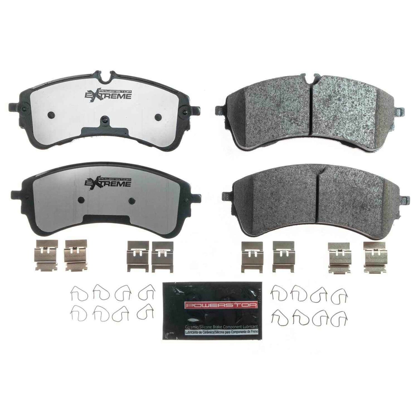 Front View of Rear Disc Brake Pad Set POWERSTOP Z36-2280