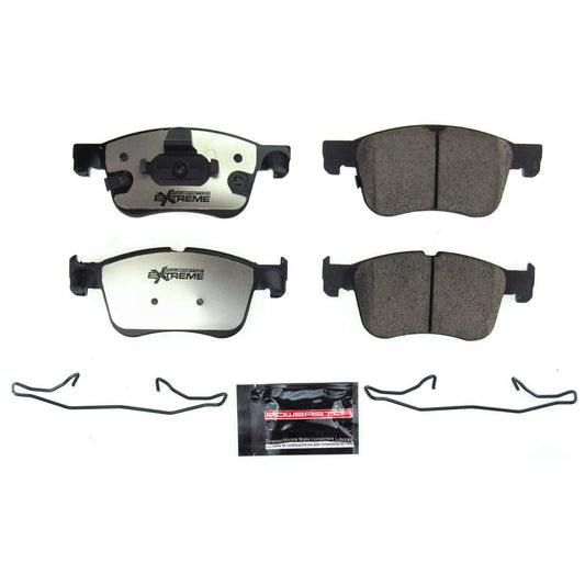 Front View of Front Disc Brake Pad Set POWERSTOP Z36-2300