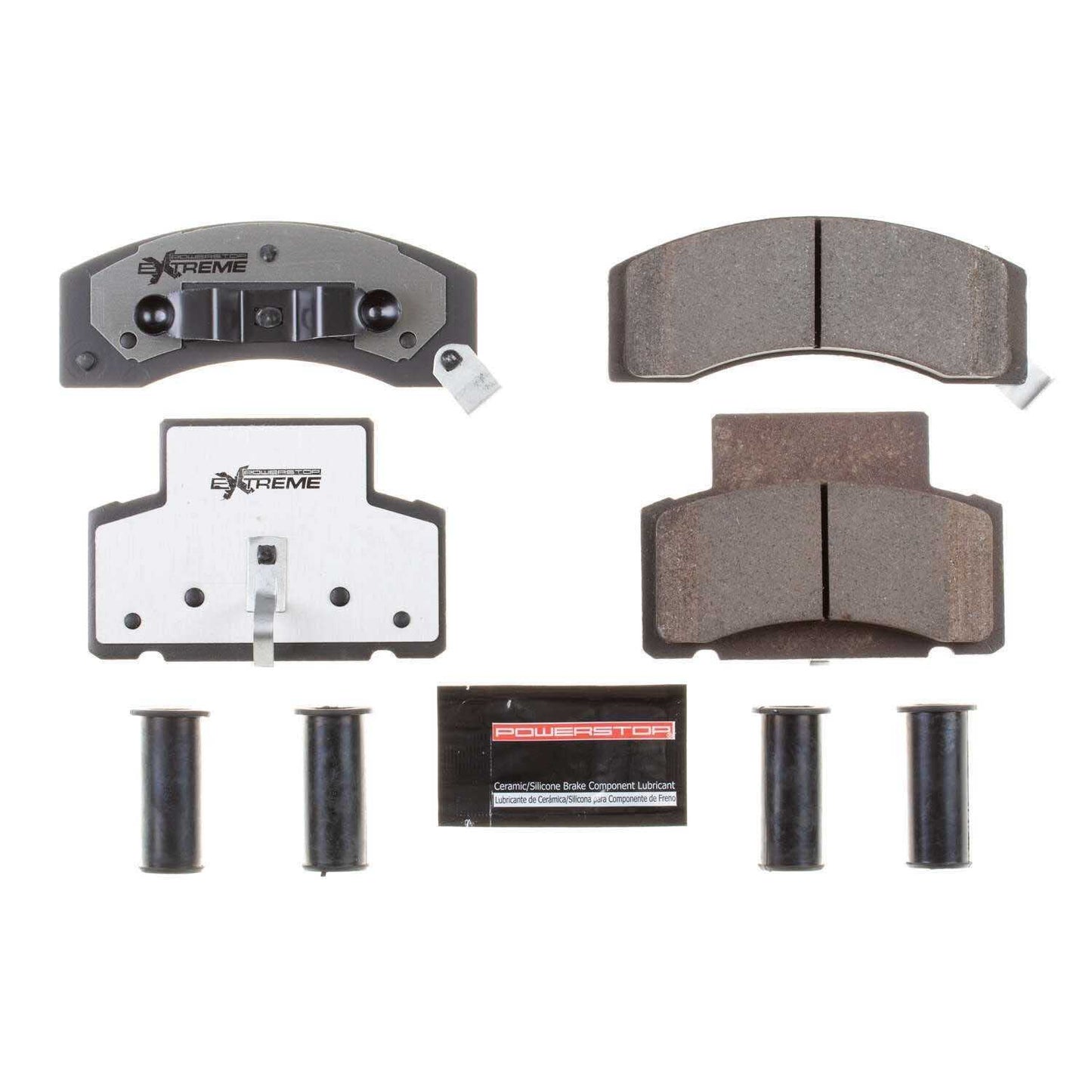 Front View of Front Disc Brake Pad Set POWERSTOP Z36-459