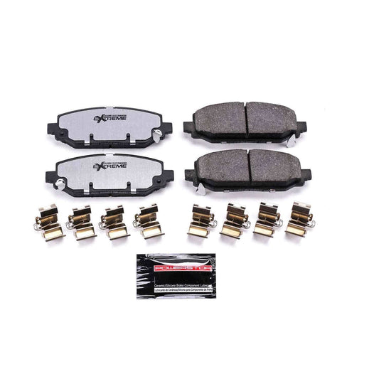 Front View of Rear Disc Brake Pad Set POWERSTOP Z36-6004