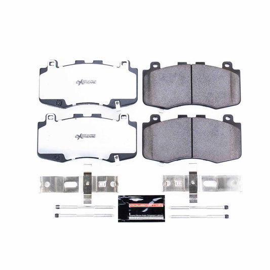 Front View of Front Disc Brake Pad Set POWERSTOP Z36-6006