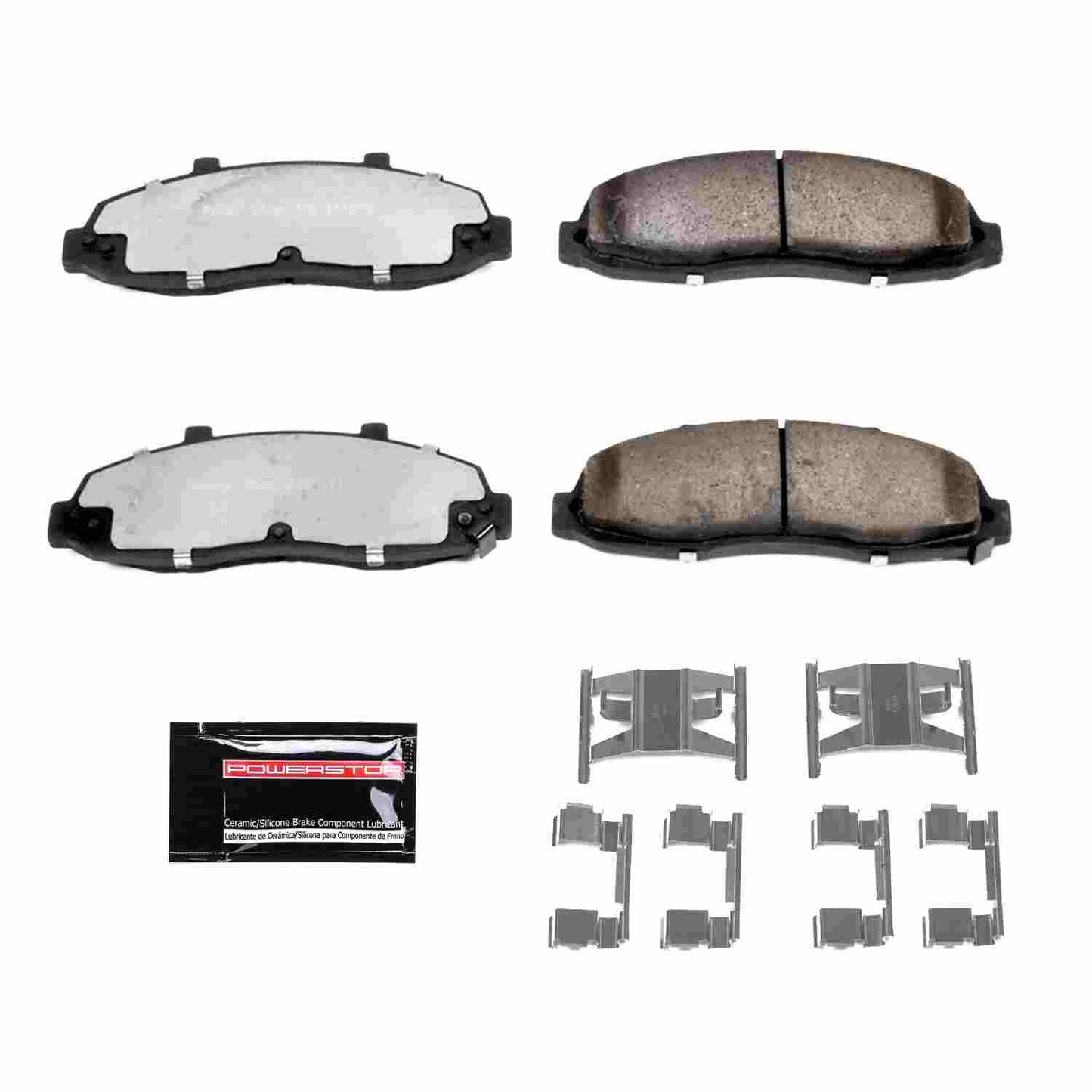 Front Disc Brake Pad Set POWERSTOP Z36-679 For Ford Lincoln F-150 F-150 Heritage Blackwood