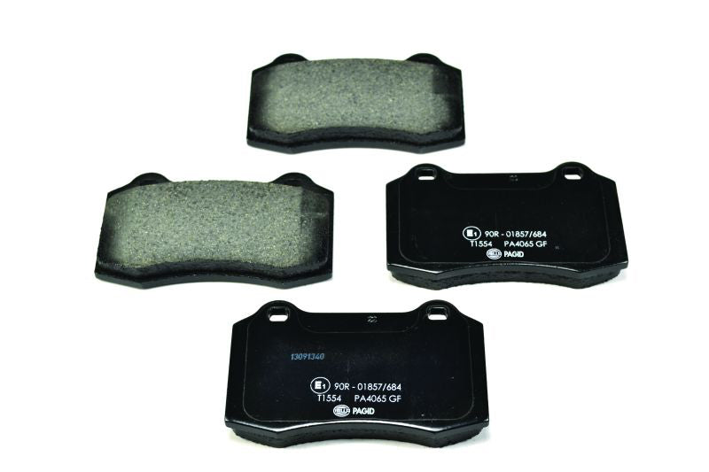 Front View of Rear Disc Brake Pad Set PAGID 355006591