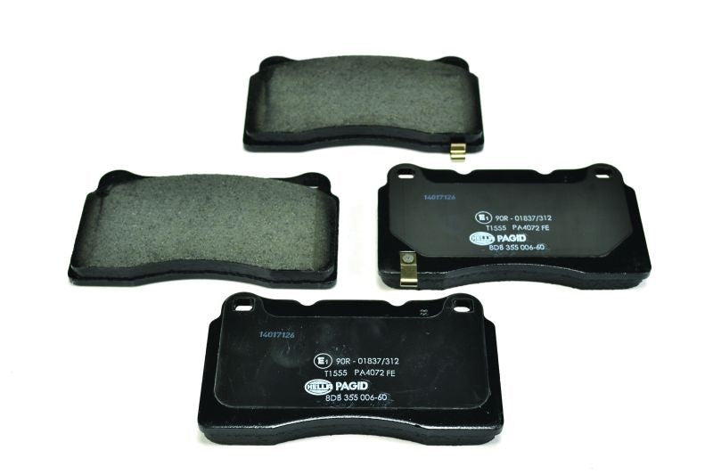 Front View of Front Disc Brake Pad Set PAGID 355006601