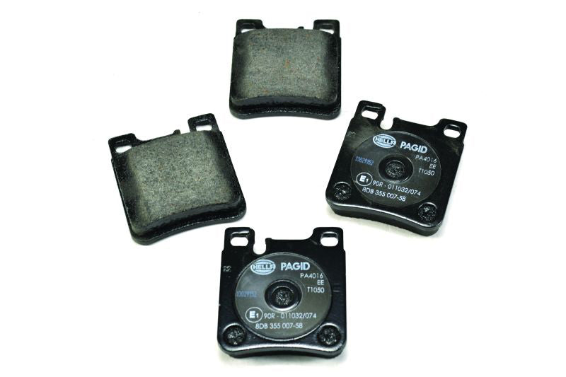 Front View of Rear Disc Brake Pad Set PAGID 355007581