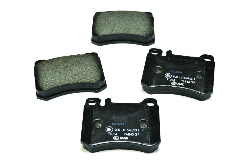 Front View of Front Disc Brake Pad Set PAGID 355007611