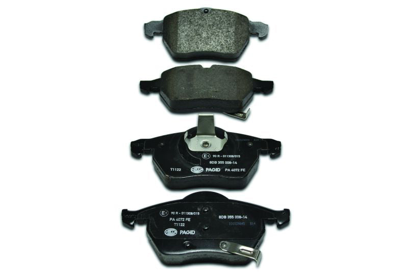 Front View of Front Disc Brake Pad Set PAGID 355008141