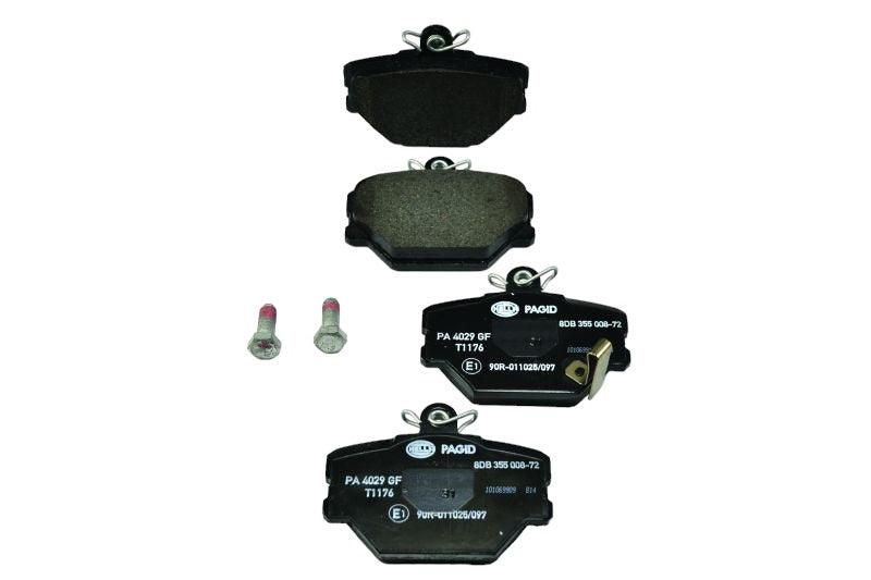 Front View of Front Disc Brake Pad Set PAGID 355008721