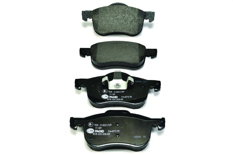 Front View of Front Disc Brake Pad Set PAGID 355008851