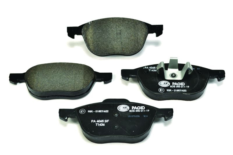 Front View of Front Disc Brake Pad Set PAGID 355011191