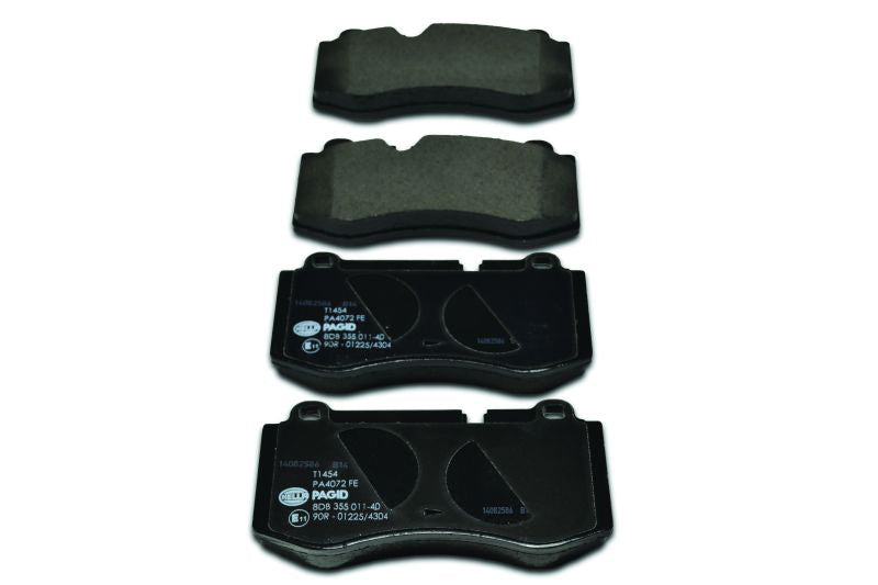 Front View of Front Disc Brake Pad Set PAGID 355011401