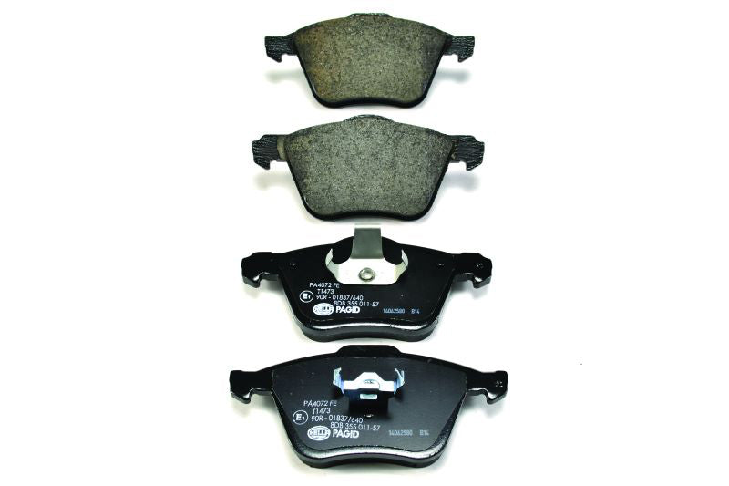 Front View of Front Disc Brake Pad Set PAGID 355011571