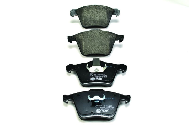 Front View of Front Disc Brake Pad Set PAGID 355011721