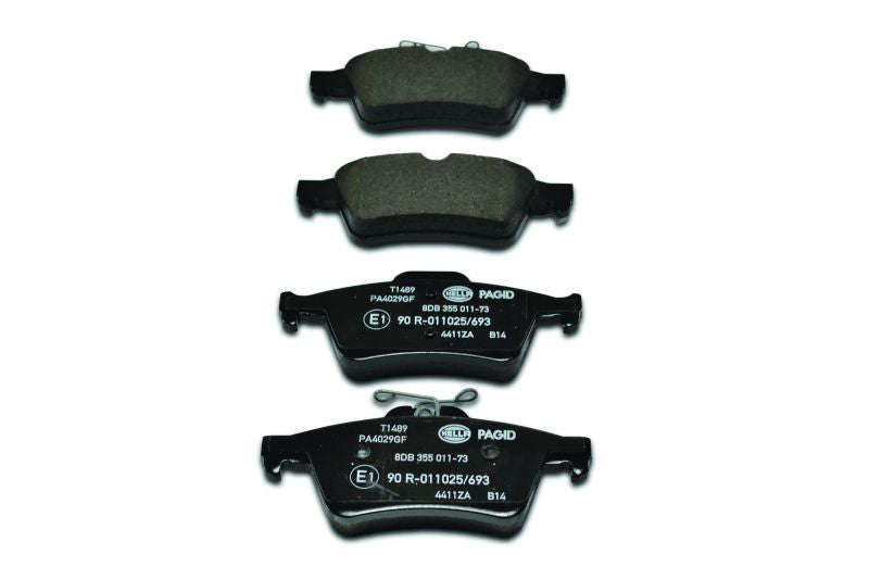 Front View of Rear Disc Brake Pad Set PAGID 355011731