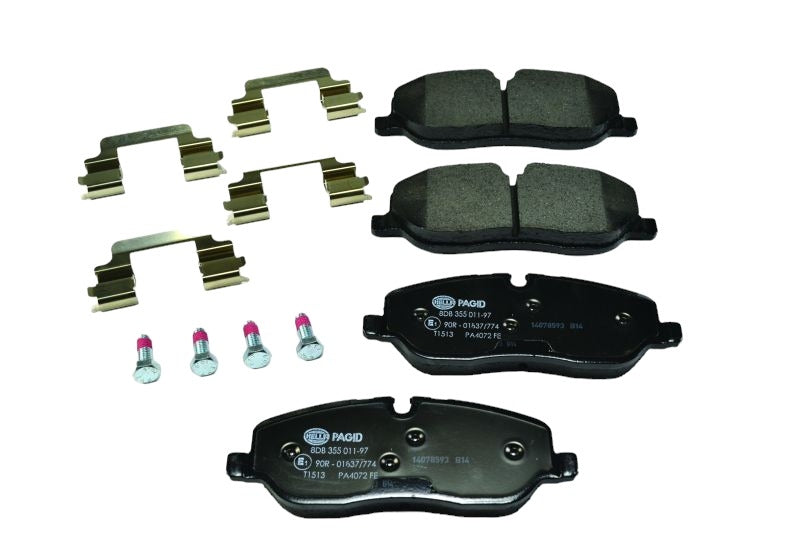 Front View of Front Disc Brake Pad Set PAGID 355011971