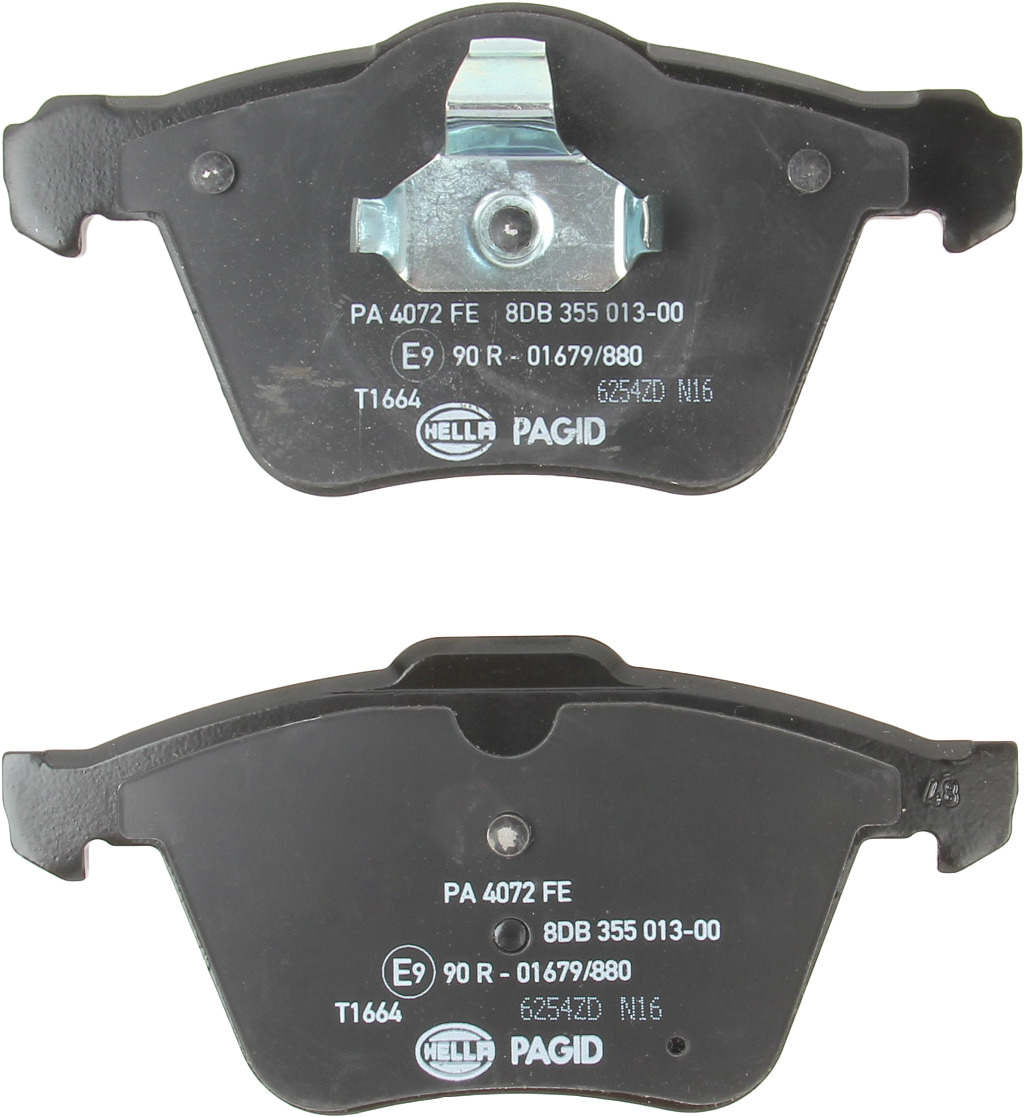 Back View of Front Disc Brake Pad Set PAGID 355013001