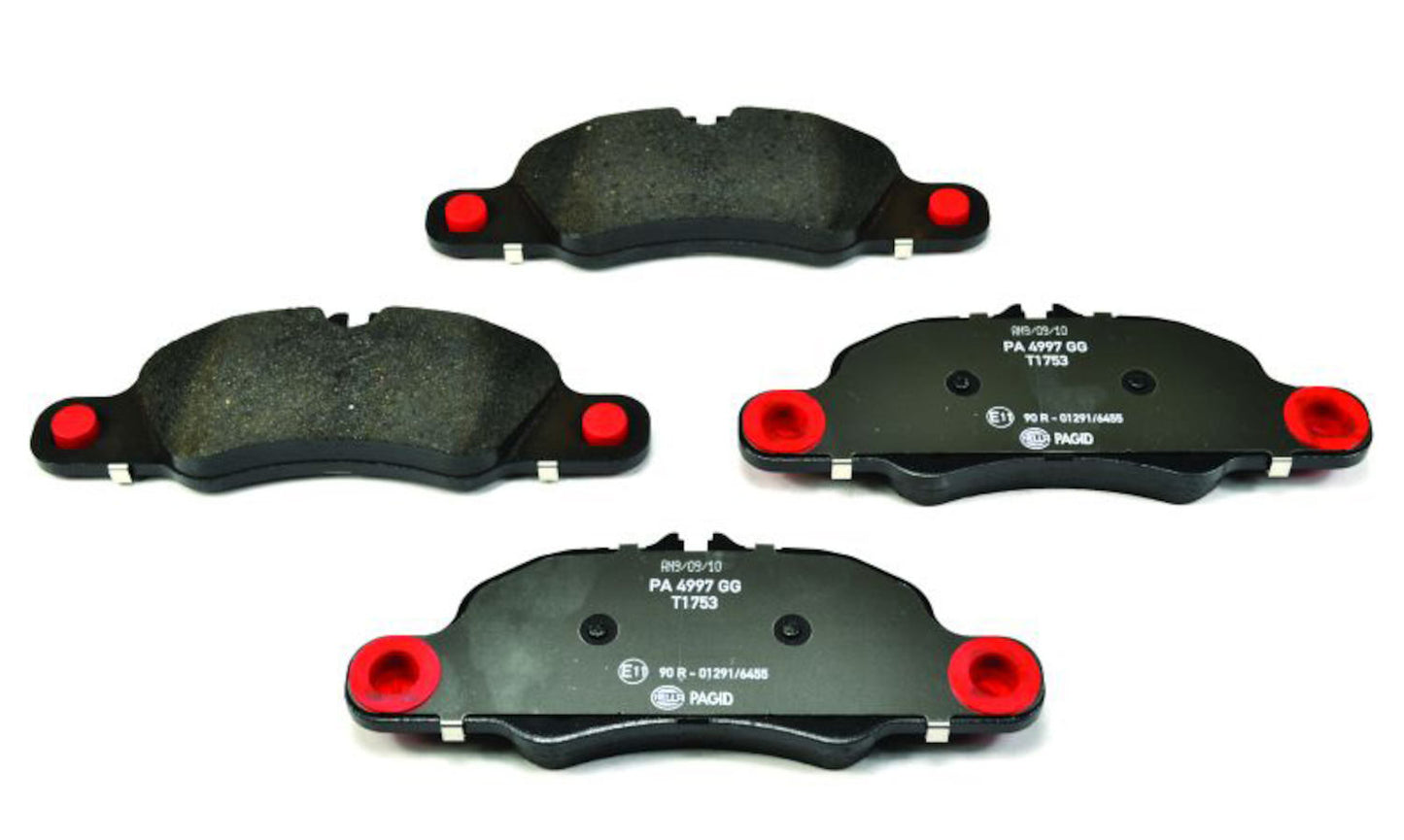 Front View of Front Disc Brake Pad Set PAGID 355013801