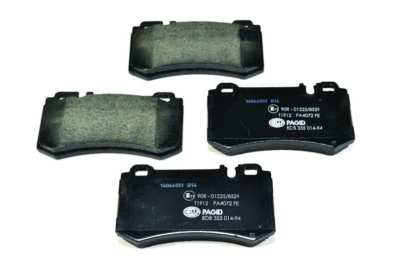 Front View of Rear Disc Brake Pad Set PAGID 355014941