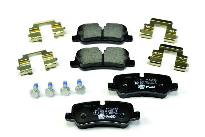 Front View of Rear Disc Brake Pad Set PAGID 355016181