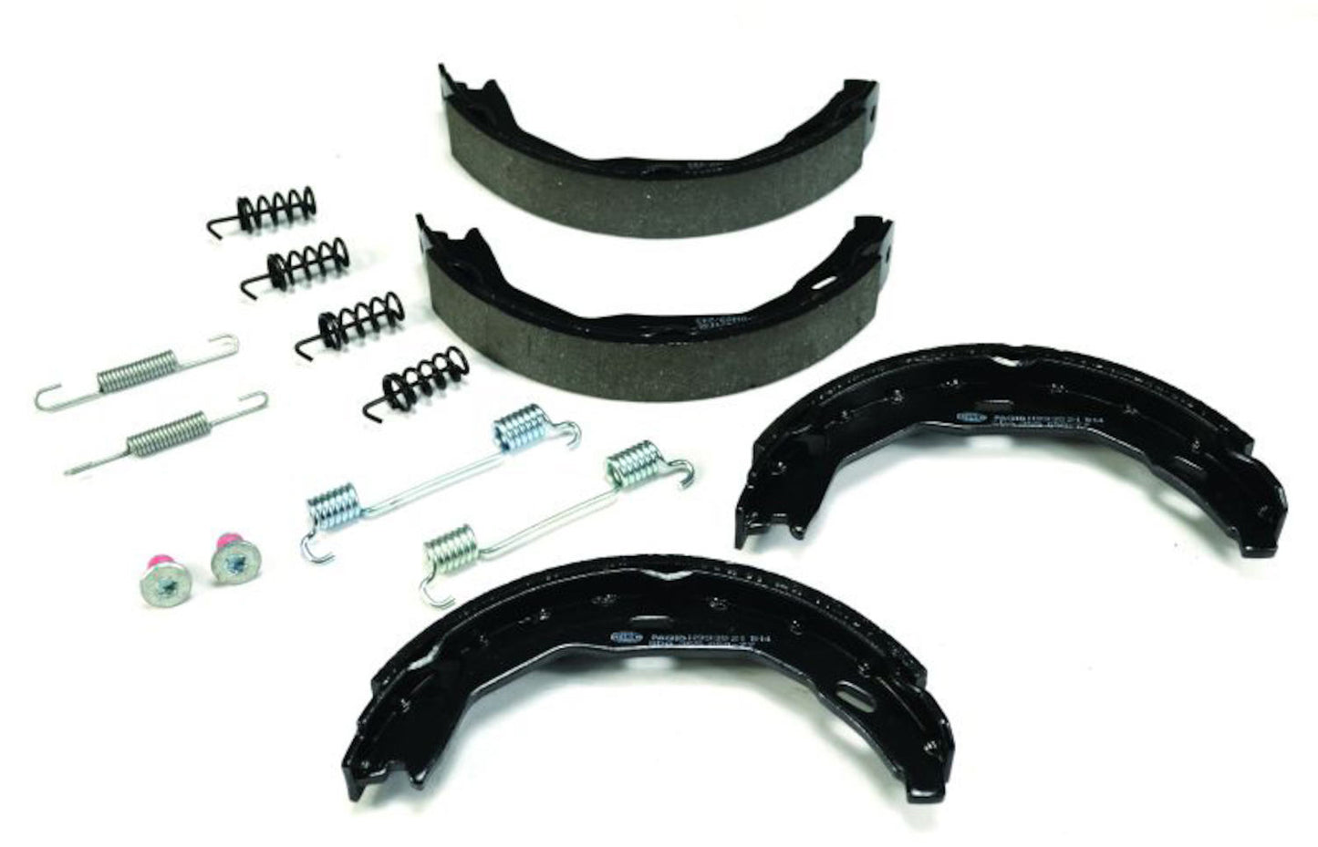 Front View of Rear Parking Brake Shoe Set PAGID 355050771