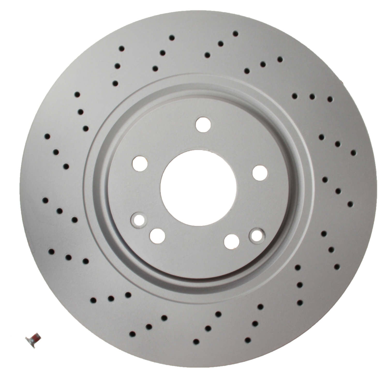 Top View of Front Disc Brake Rotor PAGID 355109412