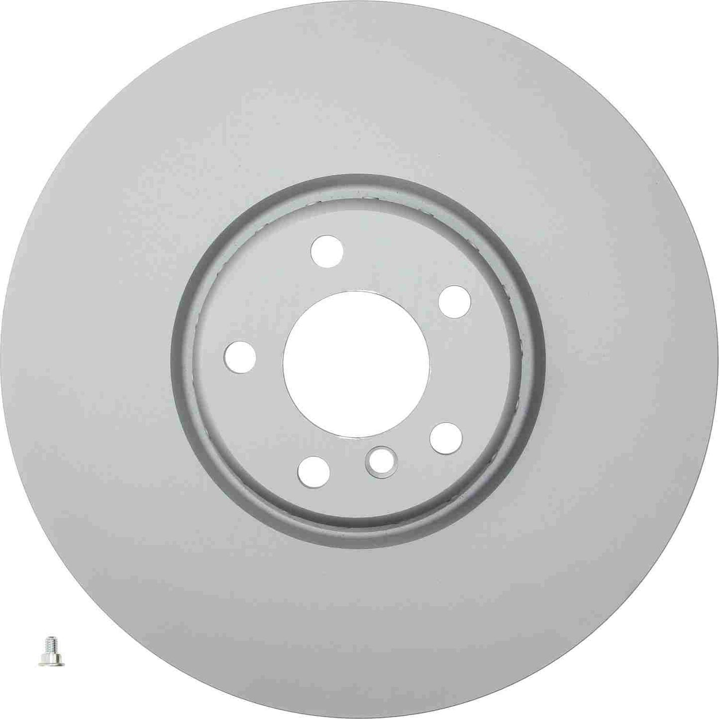 Top View of Front Left Disc Brake Rotor PAGID 355120721