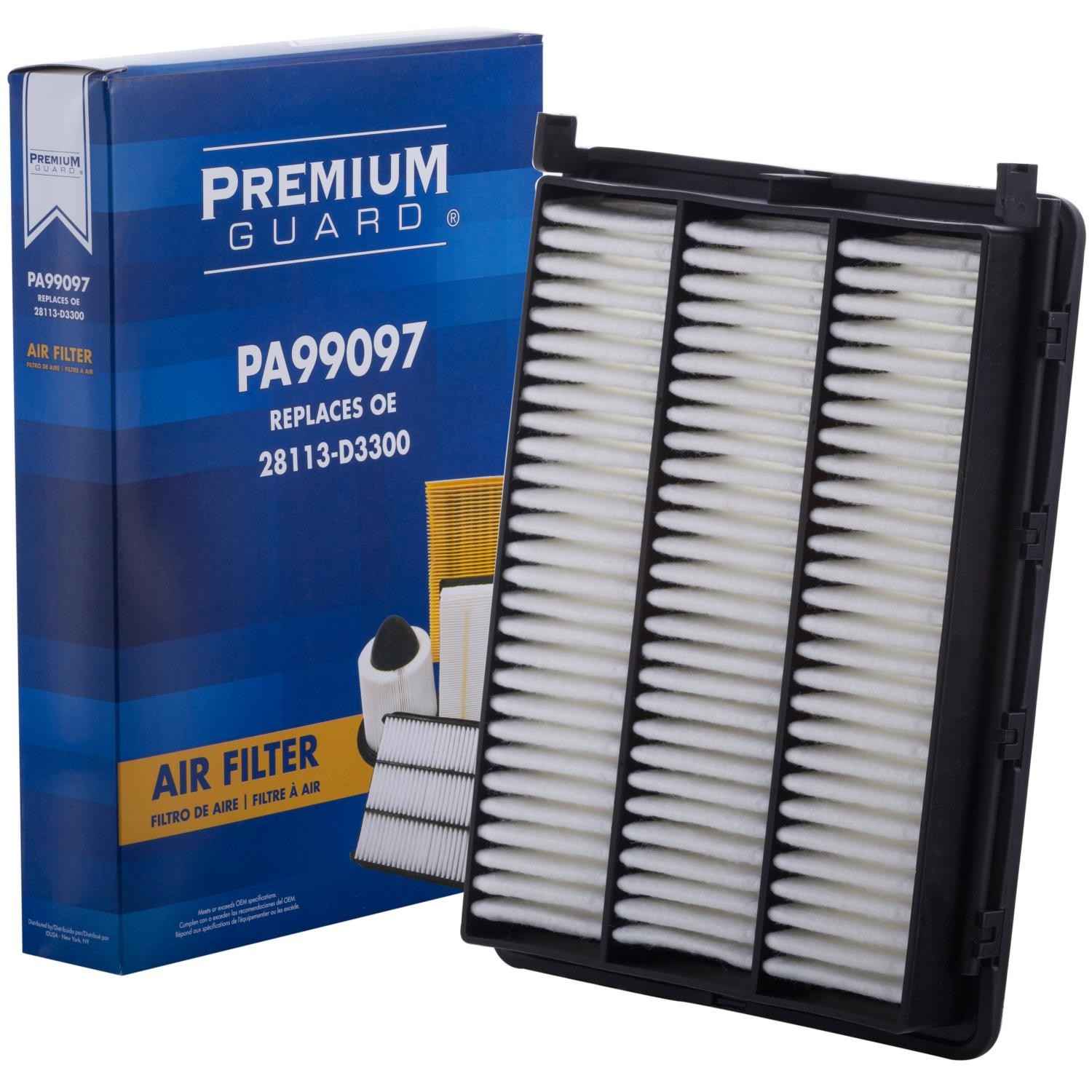 Package View of Air Filter PRONTO PA99097