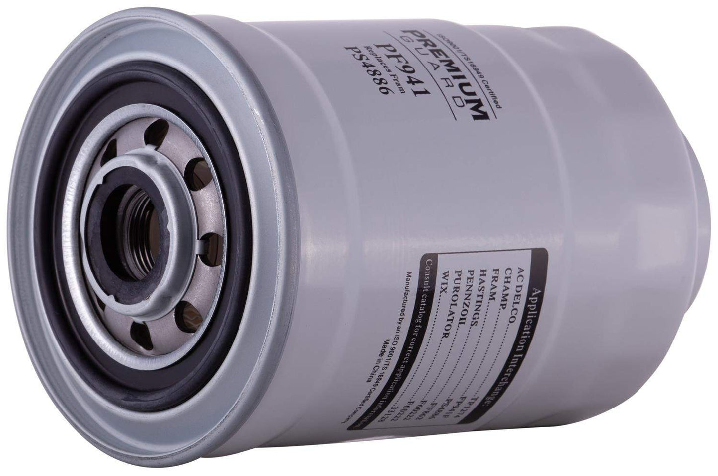 Side View of Fuel Filter PRONTO PF222