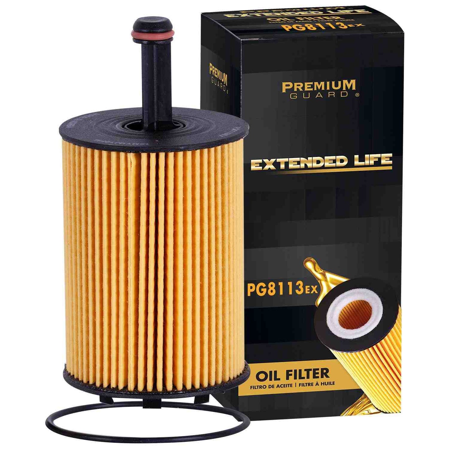 Package View of Engine Oil Filter PRONTO PG8113EX