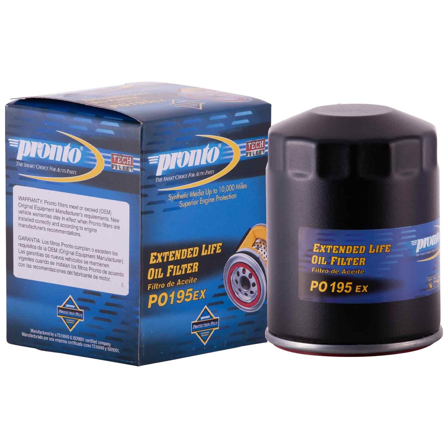 Package View of Engine Oil Filter PRONTO PO195EX