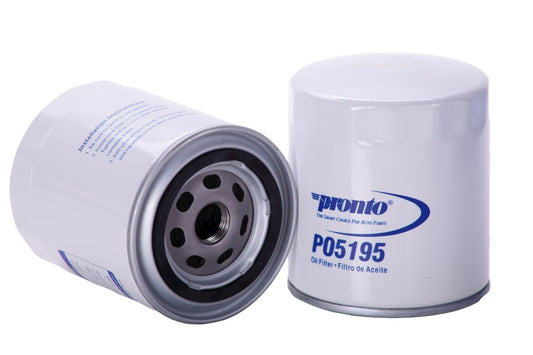 Front View of Engine Oil Filter PRONTO PO5195