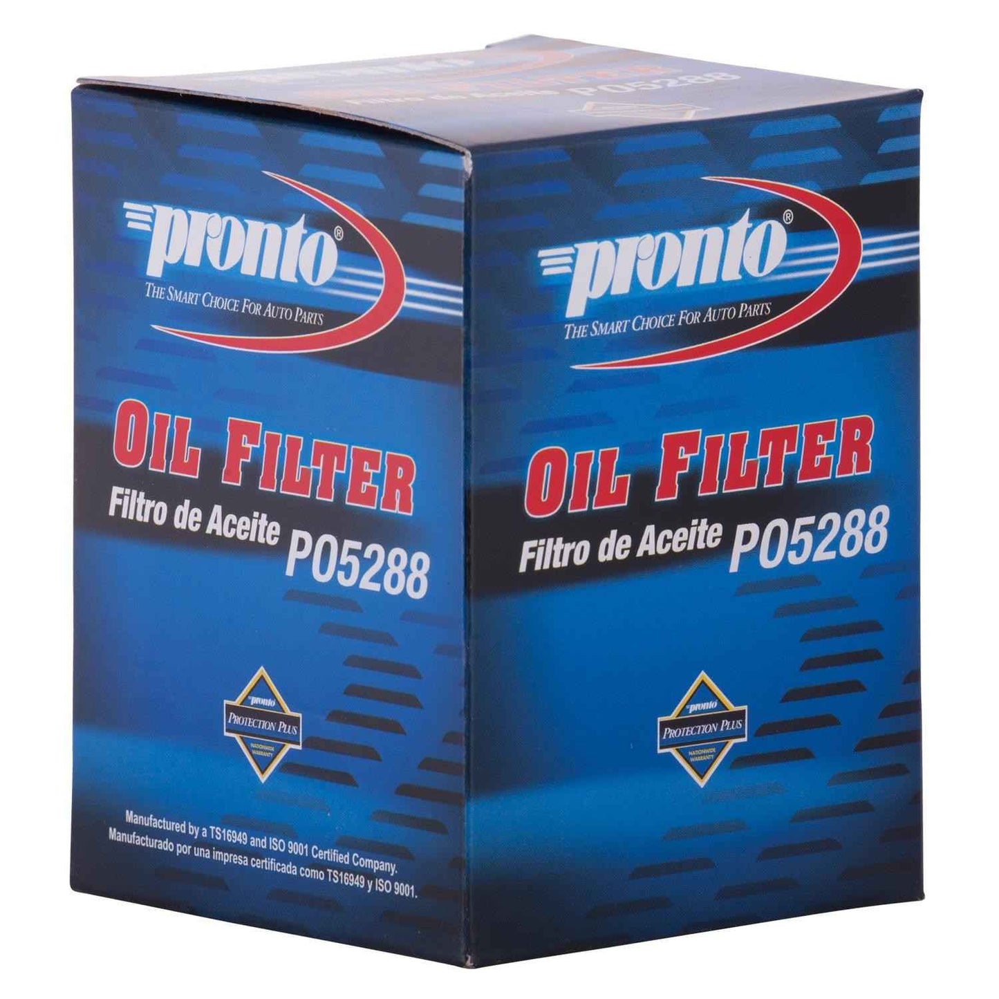 Front View of Engine Oil Filter PRONTO PO5288