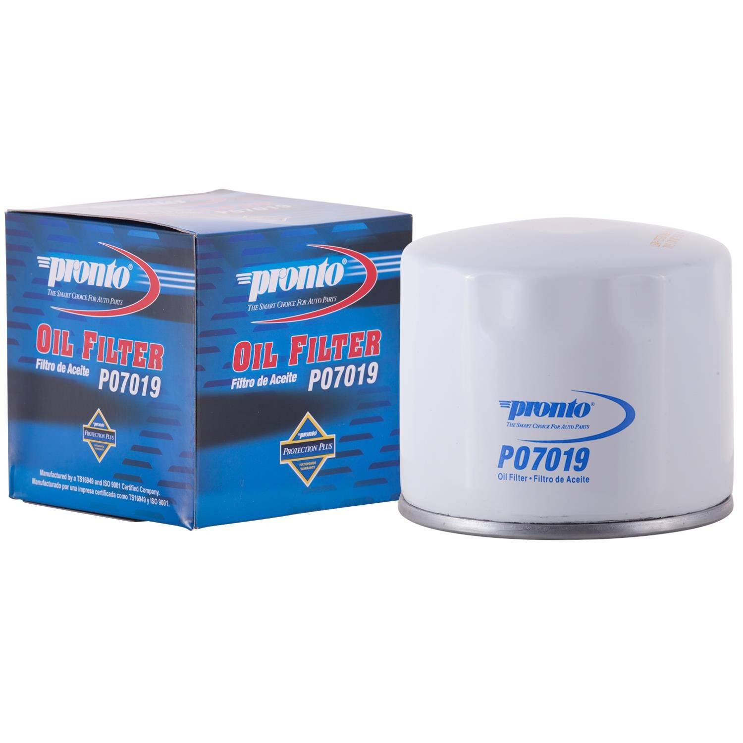 Package View of Engine Oil Filter PRONTO PO7019